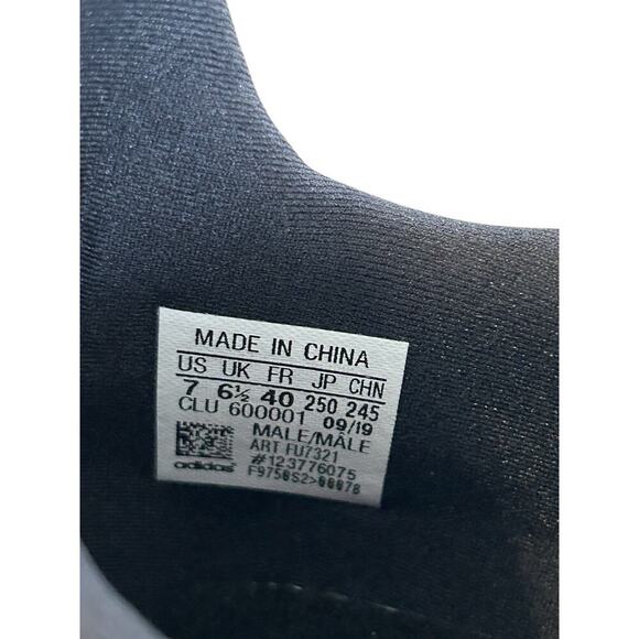 Adidas Mens PulseBoost HD CLU 600001 Black Running Shoes Sneakers Size 7 - Picture 5 of 10